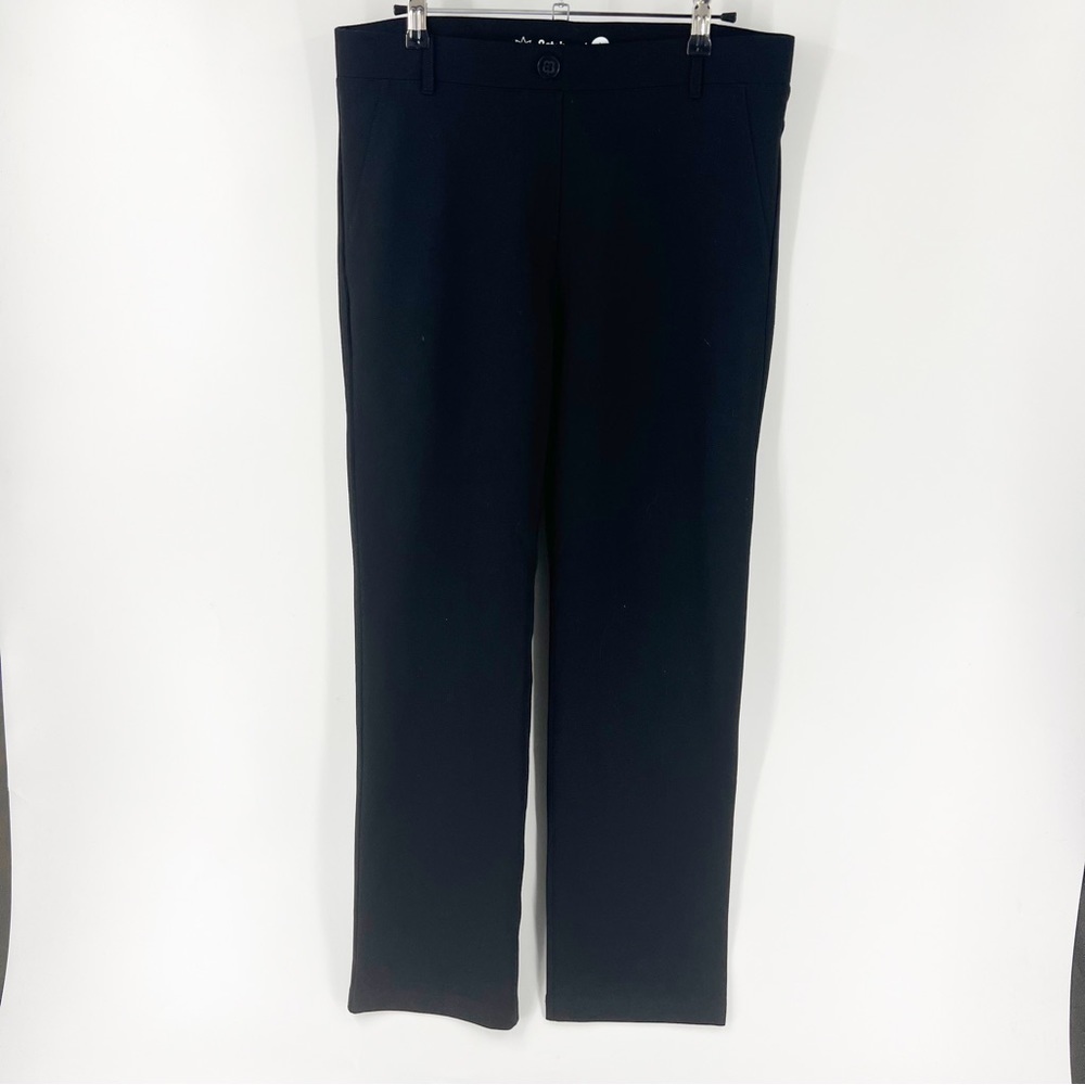 ✅ BETABRAND BLACK‎ Classic Dress Pant Yoga LARGE PETITE LIKE NEW CONDTION
